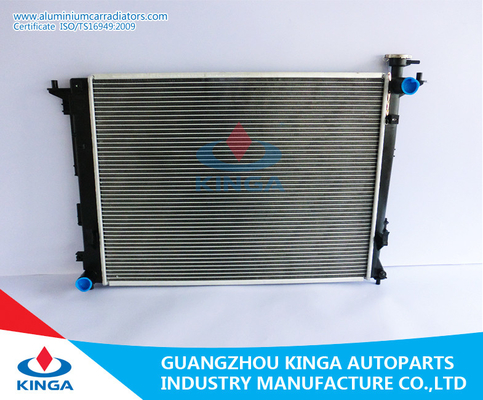 China radiadores de aluminio de 46,5/46.5*490m m Hyundai plásticos para IX35'10-MT proveedor