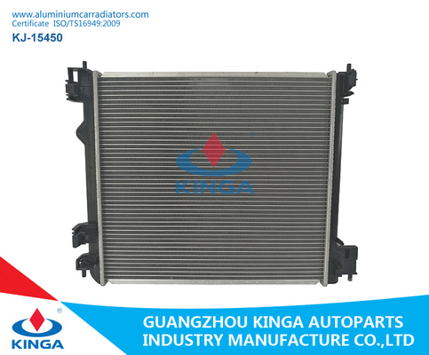 China Radiadores de aluminio 2015 del coche de NISSAN QASHQAI J11/reemplazo plástico color plata del radiador proveedor