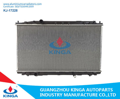 China 2008 OEM de aluminio plástico diesel 19010-Rlo-G01 del intercambio de calor del radiador de Honda del euro 2,2 del acuerdo proveedor