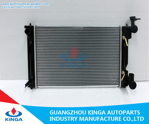 China Radiador 2007 de Toyota del reemplazo COROLLA PA16/EN OEM de aluminio 16400-0T040 de la base proveedor