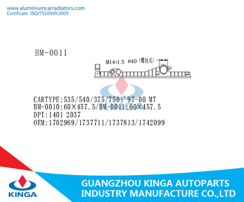 La derecha plástica del reemplazo del tanque del radiador del Bmw 535/540/735/750i '97-00 proveedor