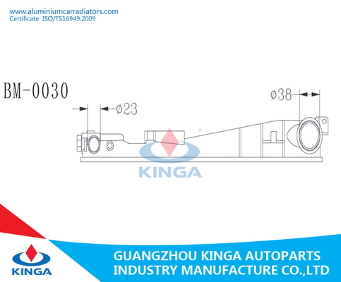 Riegue al OEM plástico del tanque del radiador 9071517/9071518 BMW 316/318i '98-02 proveedor