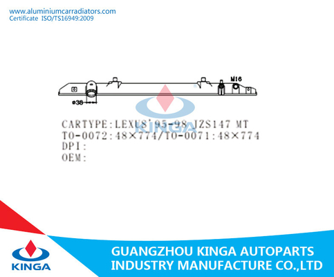 OEM plástico de la reparación del tanque del radiador fuerte de la TA JZS147 del 85-98 de LEXUS 16400-46170 proveedor