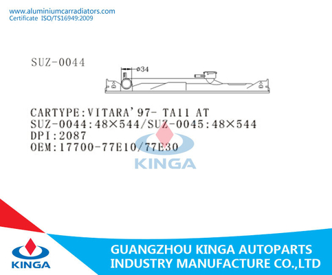 El tanque plástico del radiador de SUZUKI para VITARA'97-TA11 EN, los tanques del radiador del reemplazo proveedor