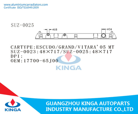 TA plástica del ESCUDO/MAGNÍFICA/de VITARA 05 del reemplazo del tanque del radiador del sistema de enfriamiento proveedor