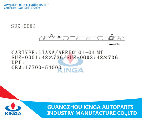 Reparación plástica del radiador/reparación del tanque del extremo del radiador para ASTRA G/ZAFIRA A'98-MT con KJ-42018 proveedor